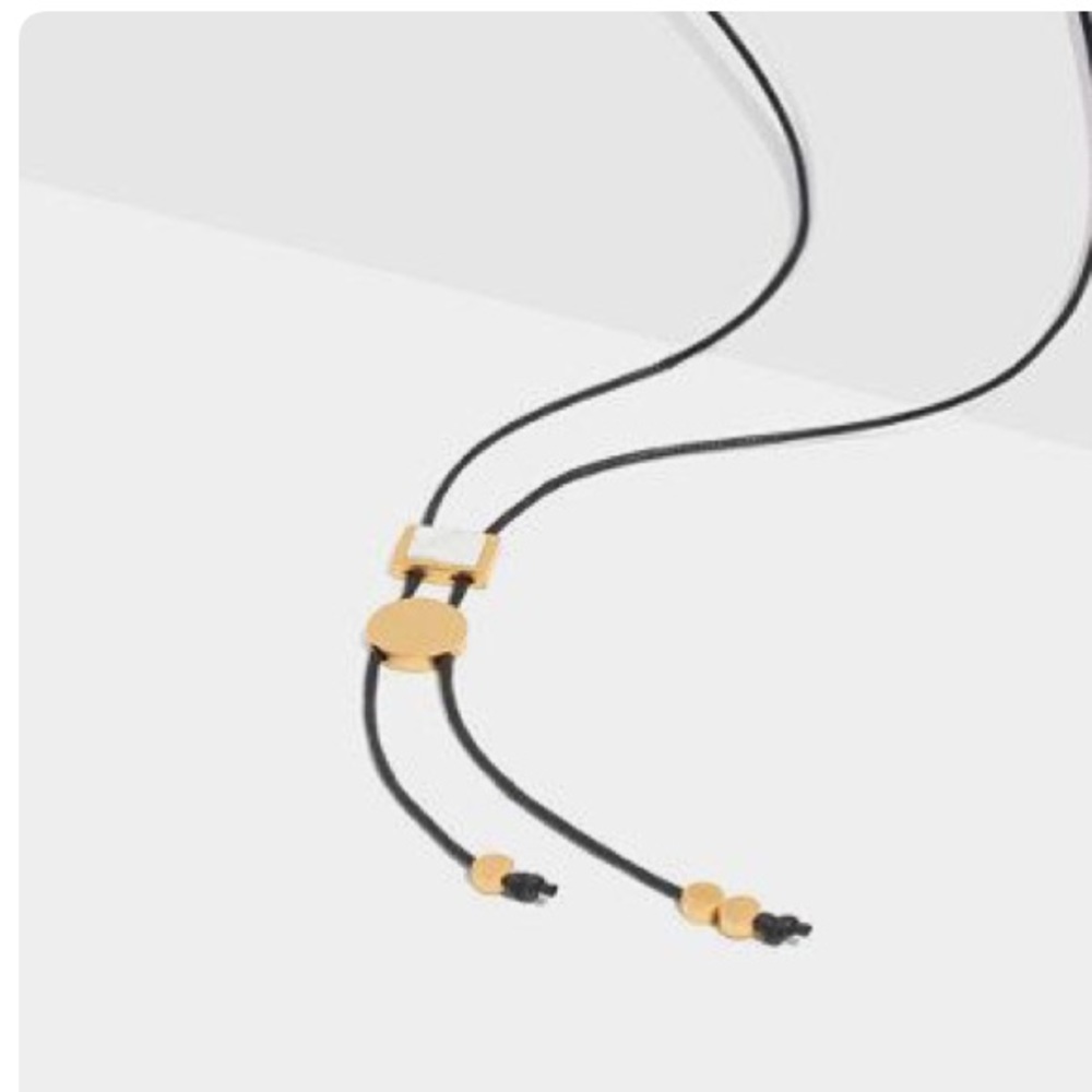 Madewell necklace bolo style